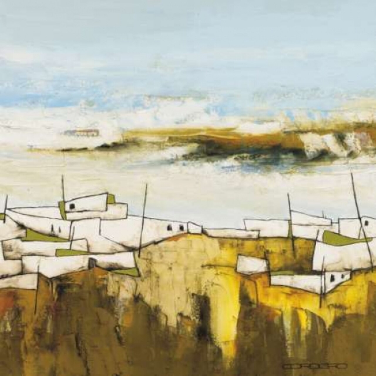 Peaceful village II Poster Print by Emiliano Cordaro - Item # VARPDXGA0116222